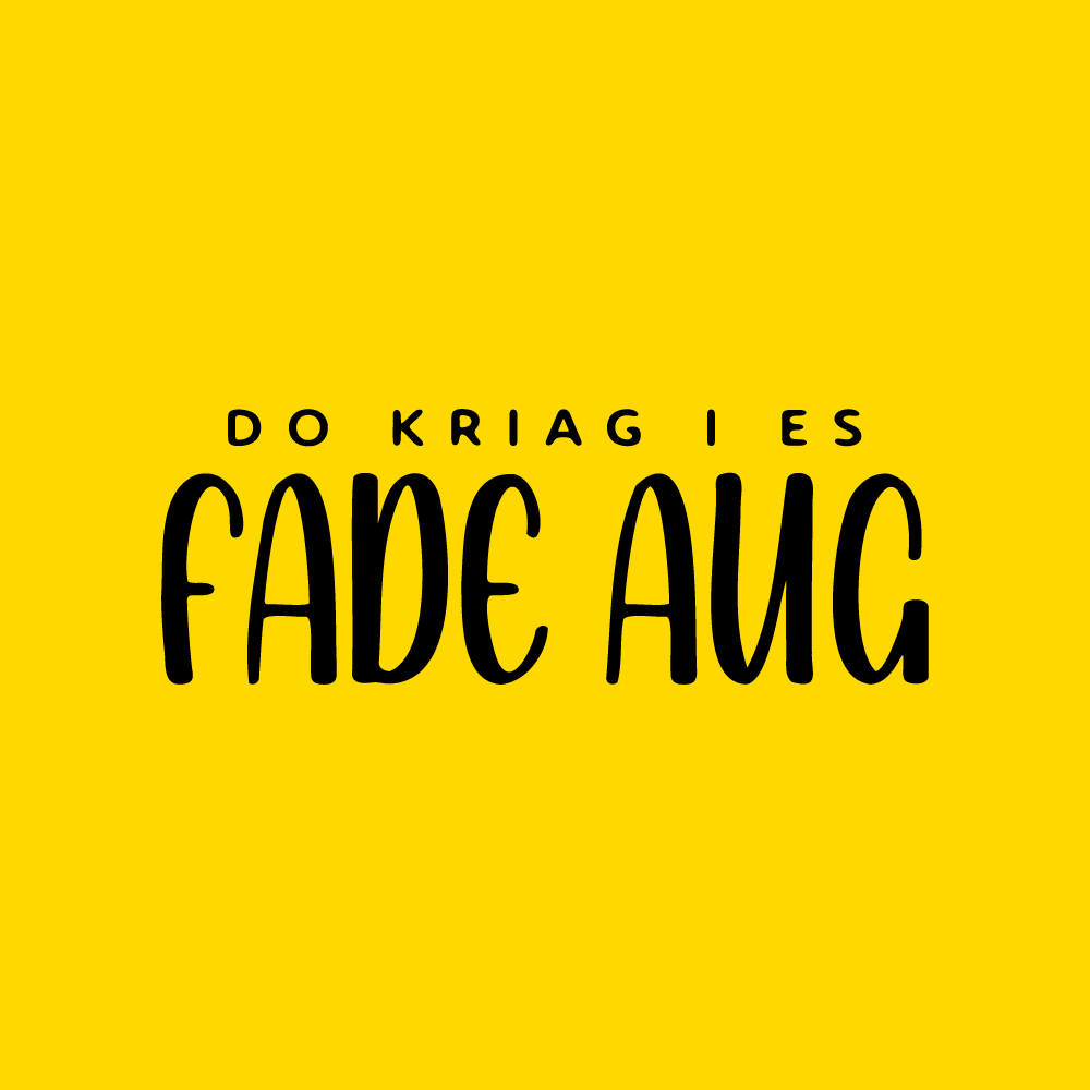 Do kriag i es fade Aug ©Wiener Goscherl